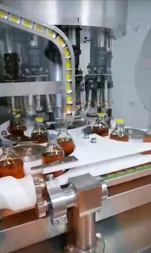 最新の企業 ソリューションについて 50ml-500ml インジェクション 詰め込み ストッパー 蓋機 FAT 顧客のために!
