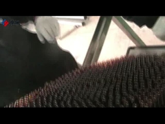 閉ざされたアンプルの詰め込み密封機