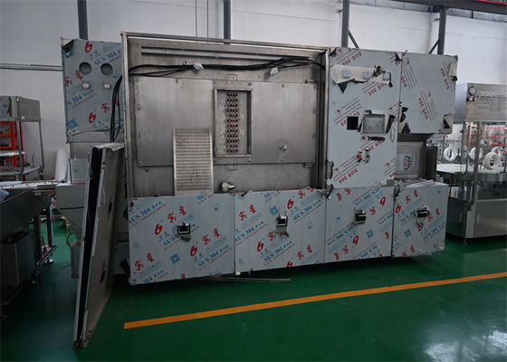 買う 洗浄,不妊,詰め込み,密封,PLC制御と高容量 オンライン製造