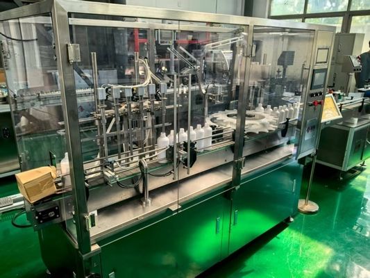 買う 化粧品・日用薬品用自動液体充填機（30～500ml）プレミアム処方のための消泡サーボドージングと窒素ブランケット オンライン製造