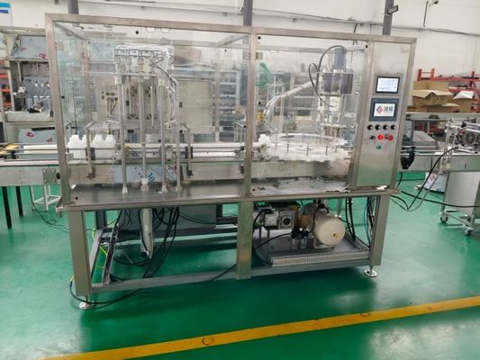 買う Liquid Pesticide Filler for 500-1500ml PET Bottles with drip prevention systems, features explosion-proof certification オンライン製造
