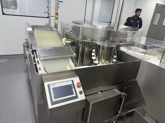買う 製薬工場向け乾燥充填と密封を統合した自動洗浄アンプル充填機 オンライン製造