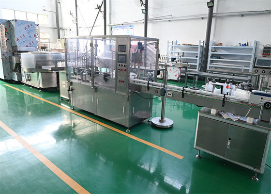 コラーゲン再生剤溶液のための自動アンプル充填ライン,1-20mlアンプルの高速充填ライン,GMP準拠