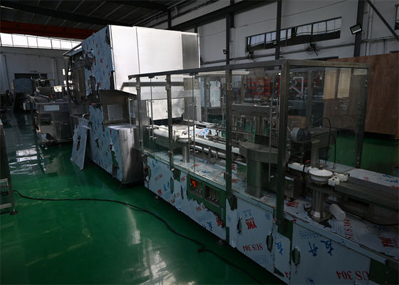 高温環境のためのアンプル充填ライン FDA準拠と26,000BPH容量