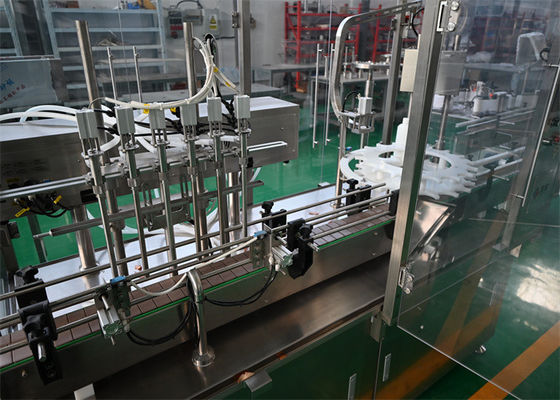 小児用シロップ用 柔軟なボトル詰め機 30〜500ml 重力に基づく詰め込み不妊保証