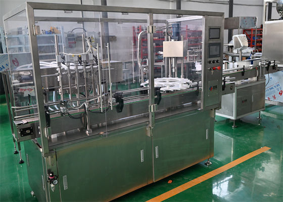 薬剤類の注射薬用錠剤蓋機 (20~200ml) 漏れ検出とOEEモニタリング