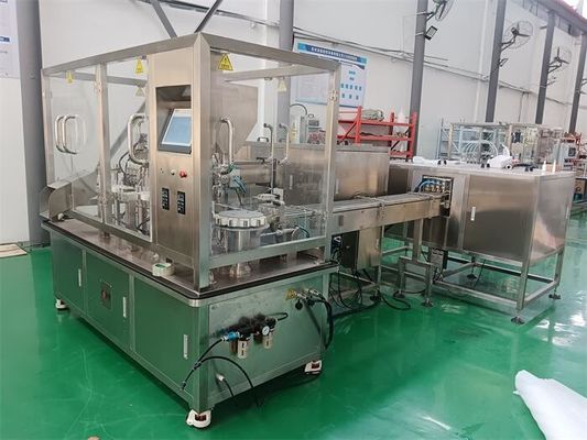 5 Kw と ±0.5-2% の 詰め精度 を 備えた 高級 ゲル 詰め 蓋 付け レーベル 付け 機械
