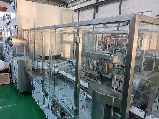 インテグレテッド アンチリーク アンプールの洗浄,詰め込み,密封ライン
生物活性液体の酸素水素ヘルメティックシールによる高速自動化