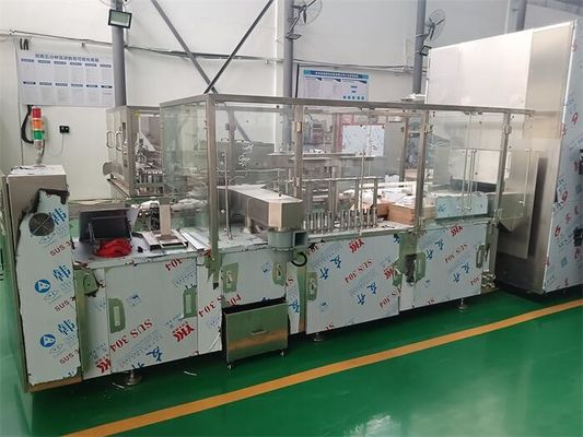 高速製薬製造ライン 超音波回転洗濯機