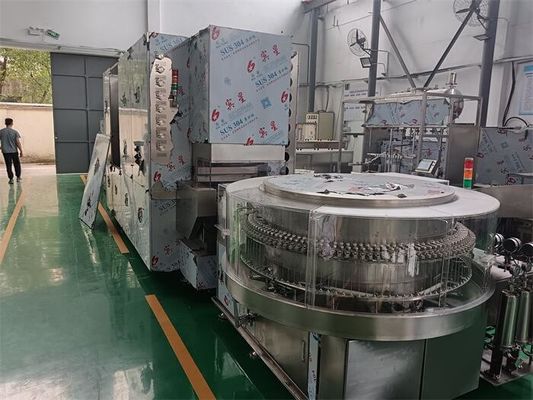 ワクチンおよび生物学的医薬品のためのモジュール式無菌アンプル充填ライン,ISO 14644準拠性,迅速変更モジュール式設計,300bpm速度