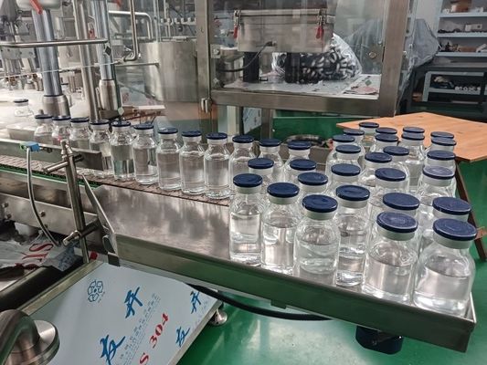 窒素パージ付き自動液体充填機（30～500ml）高価値の懸濁液および化粧品の高精度サーボドージングと酸化防止